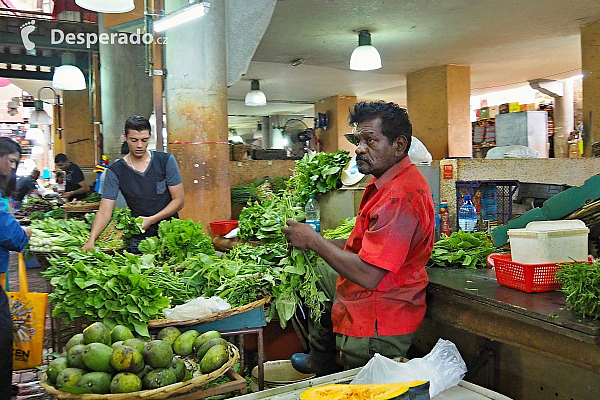 Centrální trh v Port Louis (Mauricius)