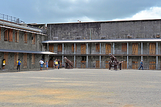 Pevnost Fort Adélaide v Port Louis (Mauricius)