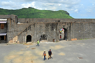 Pevnost Fort Adélaide v Port Louis (Mauricius)