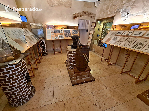 Poli Museo della Grappa v Bassano del Grappa (Veneto - Itálie)