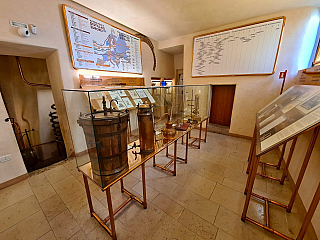 Poli Museo della Grappa v Bassano del Grappa (Veneto - Itálie)
