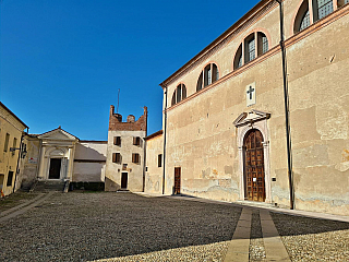 Castello degli Ezzelini v Bassano del Grappa (Veneto - Itálie)