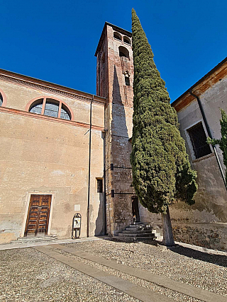 Castello degli Ezzelini v Bassano del Grappa (Veneto - Itálie)