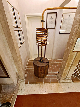 Poli Museo della Grappa v Bassano del Grappa (Veneto - Itálie)