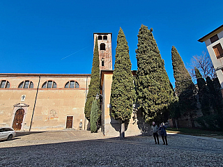 Castello degli Ezzelini v Bassano del Grappa (Veneto - Itálie)