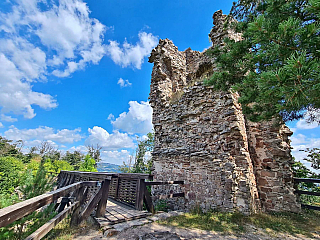 Zřícenina hradu Zubštejn (Česká republika)