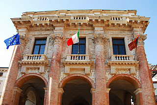 Loggia del Capitaniato ve Vicenze (Veneto - Itálie)