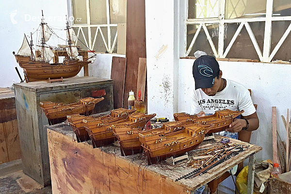 Dílna na výrobu modelů lodí (Mauricius)
