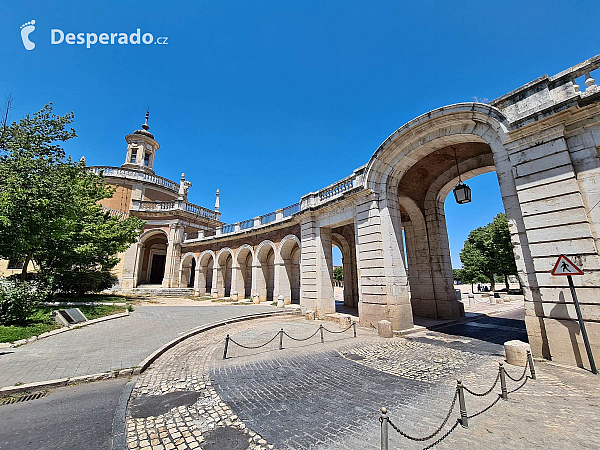 Královský palác v Aranjuez (Madridské společenství - Španělsko)