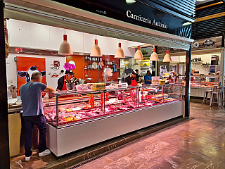 Mercado San Augustín v Granadě (Andalusie - Španělsko)