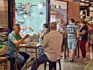 Mercado San Augustín v Granadě (Andalusie - Španělsko)