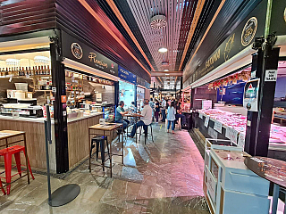 Mercado San Augustín v Granadě (Andalusie - Španělsko)