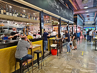 Mercado San Augustín v Granadě (Andalusie - Španělsko)