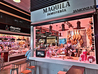 Mercado San Augustín v Granadě (Andalusie - Španělsko)