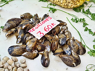 Mercado San Augustín v Granadě (Andalusie - Španělsko)