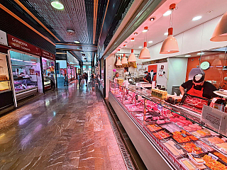 Mercado San Augustín v Granadě (Andalusie - Španělsko)