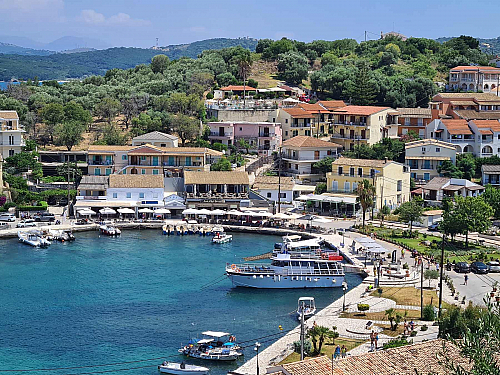 Kassiopi je malebné místo na Korfu