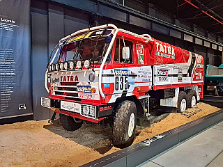 Fotogalerie z muzea nákladních vozidel Tatra (Česká republika)