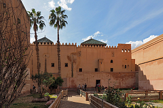 Saadian hrobka v Marrákeši (Maroko)