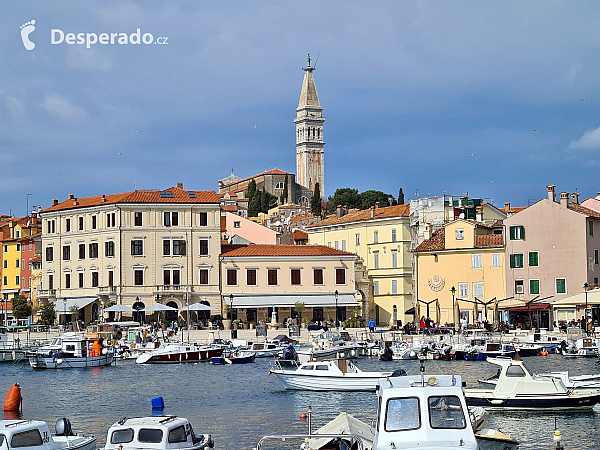 Kostel sv. Eufémie v Rovinj (Istrie - Chorvatsko)