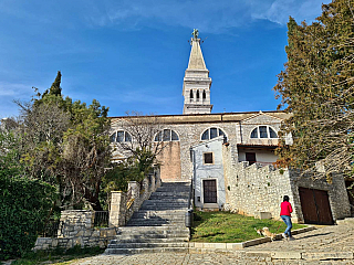 Kostel sv. Eufémie v Rovinj (Istrie - Chorvatsko)