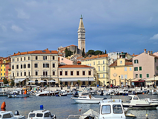 Kostel sv. Eufémie v Rovinj (Istrie - Chorvatsko)