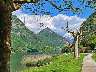 Crone a Lago di Idro (Lombardie - Itálie)