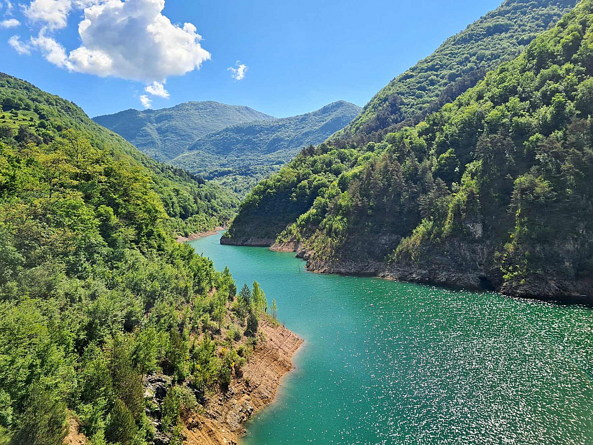 Lago di Valvestino (Lombardie - Itálie)