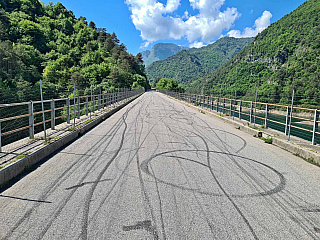 Lago di Valvestino (Lombardie - Itálie)