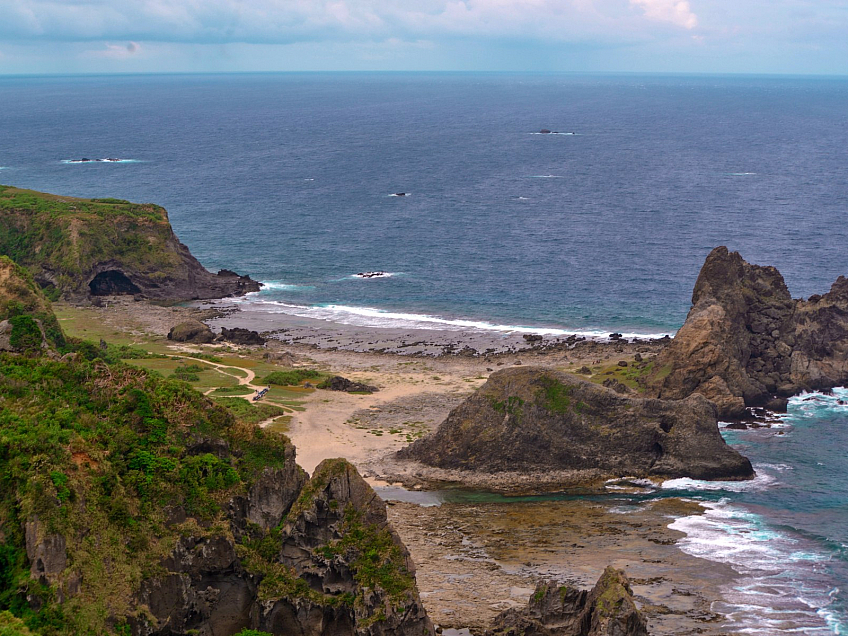 Zelený ostrov - Green Island (Taitung - Tchaj-wan)