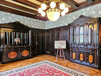 Vila Grossmann - Jídelna (Ostrava - Česká republika)