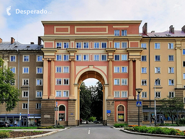 Geologický pavilon prof. F. Pošepného v Ostravě-Porubě (Česká republika)