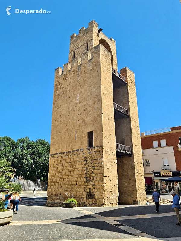 Torre di Mariano II. v Oristano (Sardinie - Itálie)