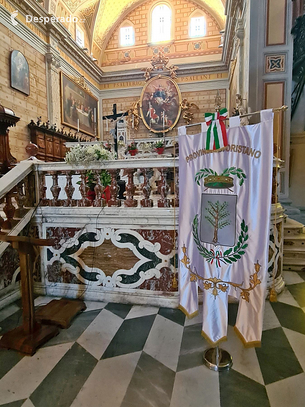 Duomo di Oristano v Oristano (Sardinie - Itálie)