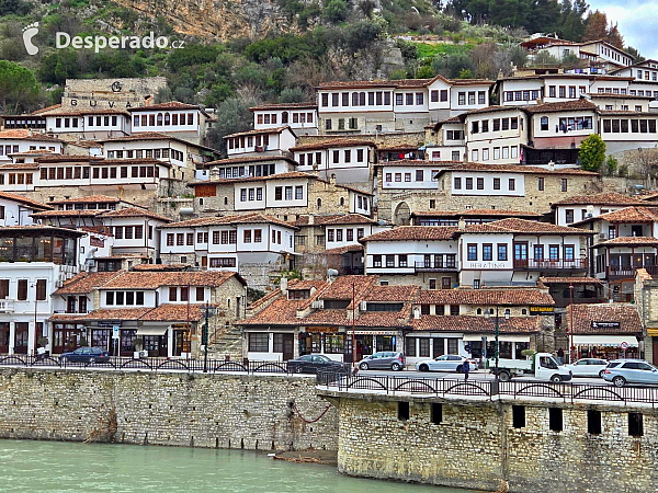 Historické centrum na seznamu UNESCO (Berat, Albánie)