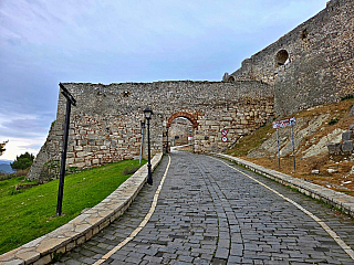 Cesta k pevnosti Kala (Berat, Albánie)