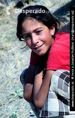 Kurdská dívka (Turecko)