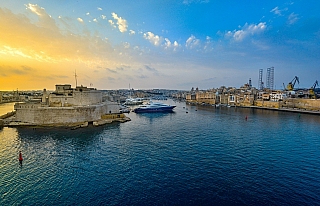Přístav ve Vittoriose (Malta)