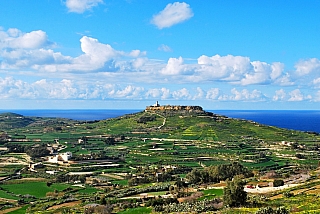 Maják na ostrově Gozo (Malta)