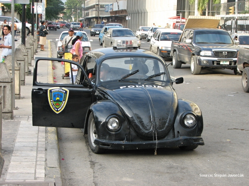 Policejní VW Brouk (Honduras)