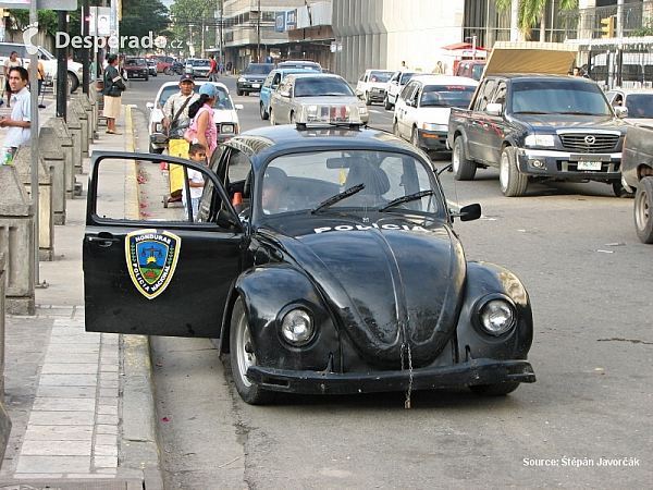 Policejní VW Brouk (Honduras)