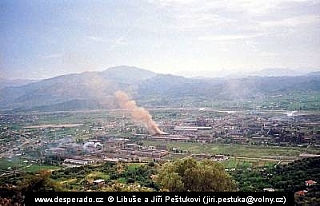 Železárny Ocel strany v Elbasanu postavené v 70. letech Číňany (Albánie)