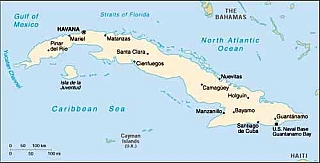 Mapa Kuby