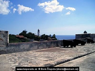 Pevnost v Santiago de Cuba (Kuba)