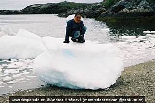 Dítě na ledu (Grónsko)