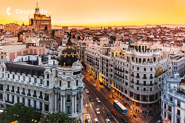 Hlavní město Madrid (Madridské společenství - Španělsko)