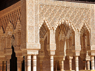 Alhambra v Granadě (Andalusie - Španělsko)