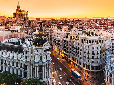 Hlavní město Madrid (Madridské společenství - Španělsko)