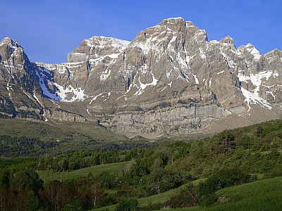 Telera Peak v Pyrenejích (Aragonie - Španělsko)