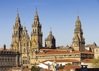 Katedrála v Santiago de Compostela (Galicie - Španělsko)